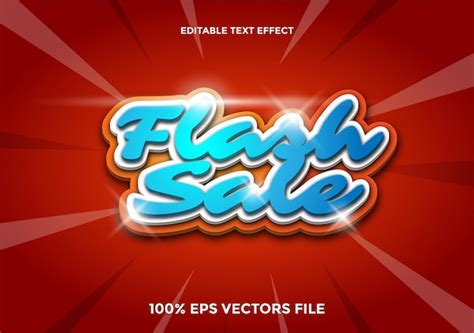 Premium Vector Editable Text Effect Sale Premium Vector