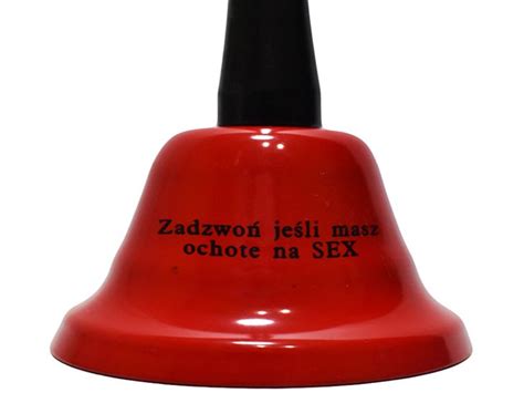 DZWONEK NA SEX GADŻET EROTYCZNY PO POLSKU PREZENT OND6190 ERLI pl