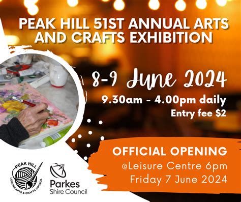 Peak Hill 51st Annual Arts And Crafts Exhibition Visit Parkes Region