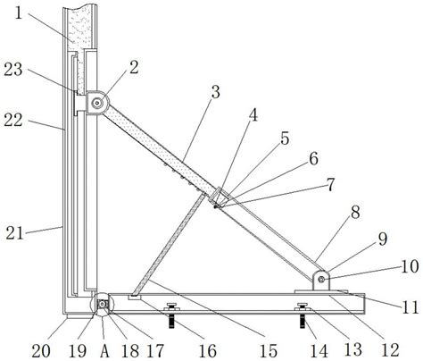 一种建筑模板支撑用防倾斜装置的制作方法