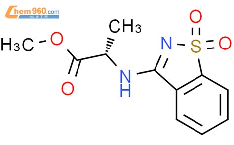 869651 47 8 L Alanine N 1 1 Dioxido 1 2 Benzisothiazol 3 Yl Methyl