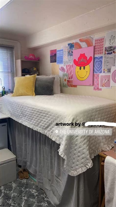 College Dorm Room Inspo University Of Arizona Dorm Room Cute Wall