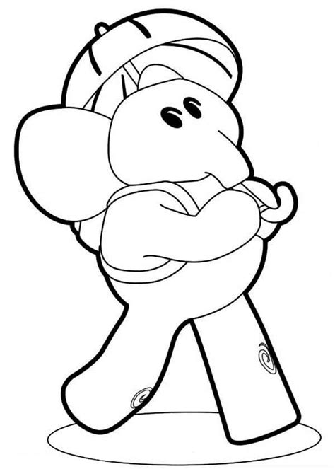 Desenhos Para Pintar E Colorir Pocoyo Imprimir Desenho 014 Pdmrea