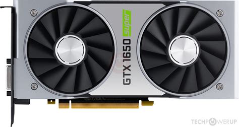 NVIDIA GeForce GTX 1650 SUPER Specs | TechPowerUp GPU Database