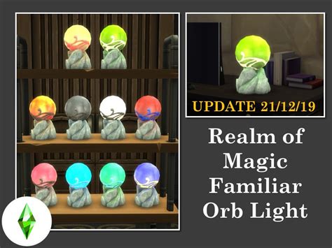 Realm Of Magic Familiar Orb Light Otg Orb Light Sims Custom