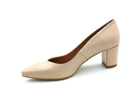 Czółenka na słupku cm Karollo Violli nude beż Czółenka DAMSKIE SOFTBUT