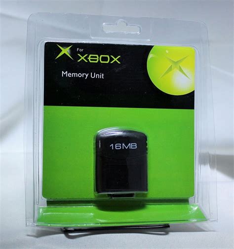 Original XBOX Memory Unit NEW Sealed Accessory Memory Card OEM # ...