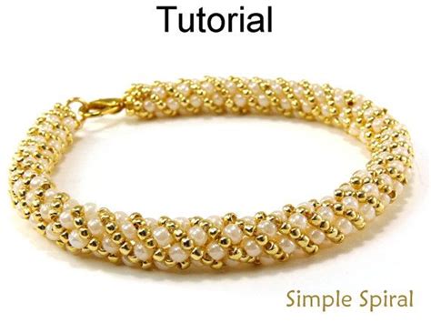 Simple Spiral Pdf Digital Beading Tutorial This Simple Spiral Beading