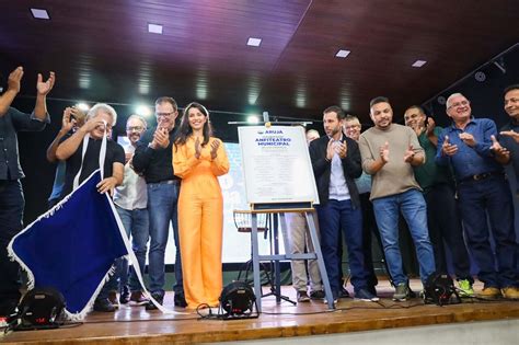 Camargo inaugura Anfiteatro Municipal de Arujá Arujá Repórter