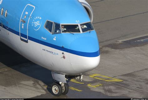 PH BGC KLM Royal Dutch Airlines Boeing 737 8K2 WL Photo By Lennard