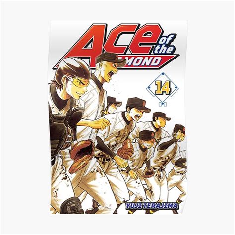 "Ace of The Diamond Manga Cover With Characters | Diamond No Ace Volume 14" Poster for Sale by ...