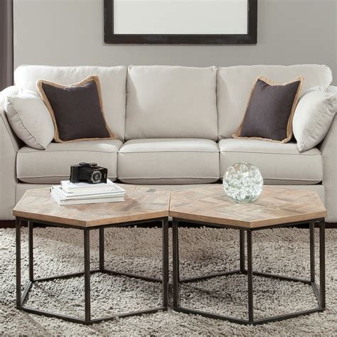 Riverside Furniture Thornhill Hexagon Coffee Table And Reviews Wayfair