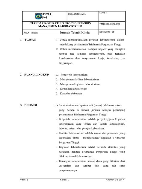 PDF 05 SOP Management Laboratorium DOKUMEN TIPS