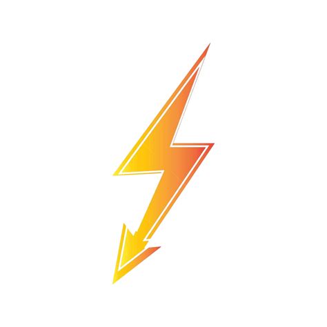 Lightning Thunderbolt Electricity Logo Design Template Sign Thunderbolt