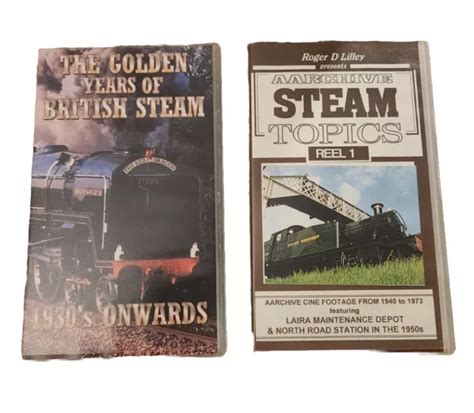 X Express Steam Locomotive Vhs Video Tape Golden Years S Onwards