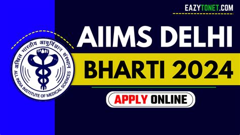 Aiims Delhi Recruitment Notification Apply Online Direct Link