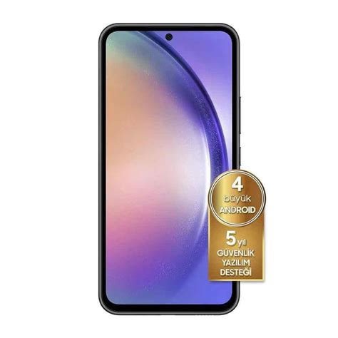 Yenilenmiş SAMSUNG SM-A546E/DS A54 5G 128GB BLACK (1 Yıl Garantili) A ...