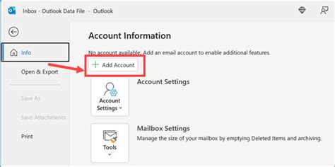 How To Add Email Accounts In Outlook App In Windows Webnots