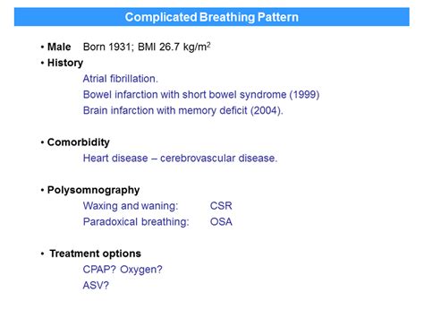 Paradoxical Breathing Pattern 