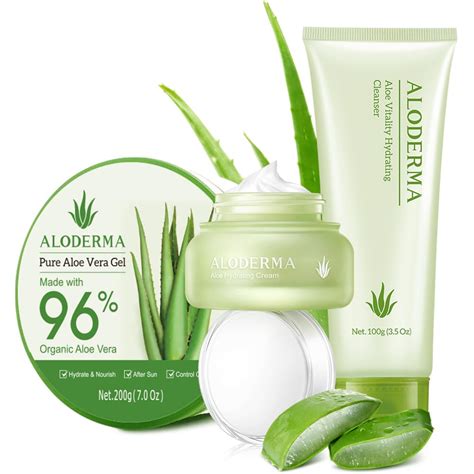 Amazon Aloderma Basic Aloe Hydrating Set 4 Pieces 2pcs X