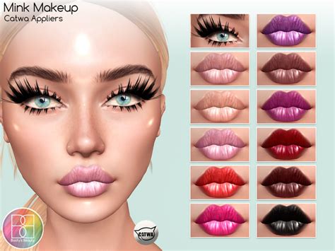 Second Life Marketplace Bootys Beauty Catwa Makeup ~ Mink