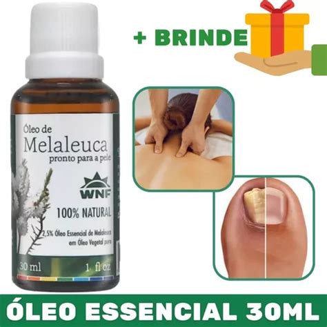 Óleo Essencial De Melaleuca 30ml Wnf Pronto Para Pele Parcelamento