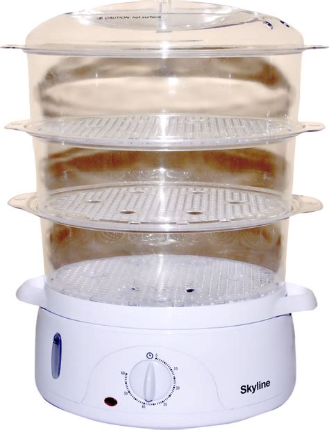 Buy Skyline 3 Layer Food Steamer ( Model VT - 7063 )Transparent ...