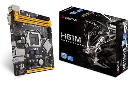 BIOSTAR H61 Se Relanza Esta Placa Base Con Socket LGA1155