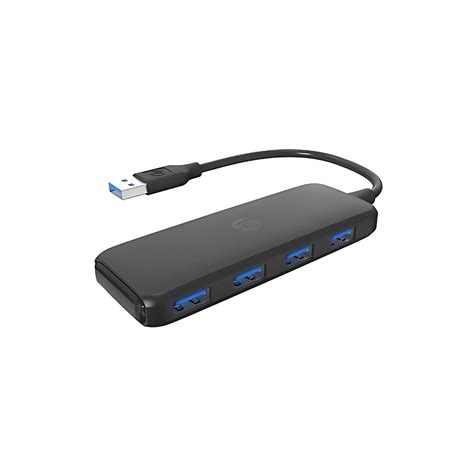 HUB USB 3.0 4 Puertos HP DHC-CT110 Negro | Sycom Honduras 