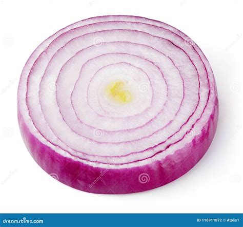 Onion Slice Isolated Stock Photo Image Of Vegetarian