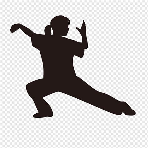 Tai chi 太极功夫扇 Silhouette Taiji Silhouette Tai chi Silhouette Taiji