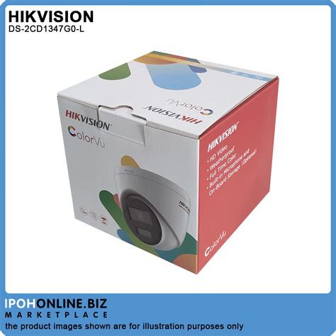 Hikvision DS 2CD1347G0 L 4MP ColorVu Lite Fixed Turret Network Camera