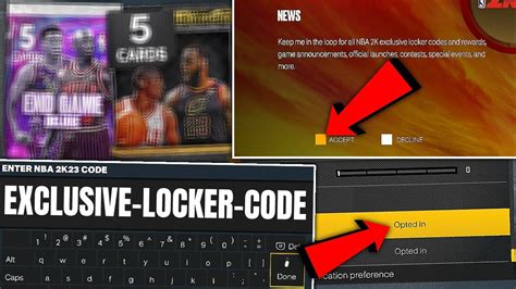 How To Get EXCLUSIVE Locker Code In NBA 2K23 MyTeam YouTube