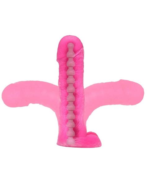 Pênis Ou Dildo Hope Vertebrado De 17Cm Em Cyberskin Sex Shop Sextoy