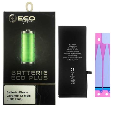 Batterie iPhone 13 mini 2406mAh Adhésifs Puce Ti ECO Luxe