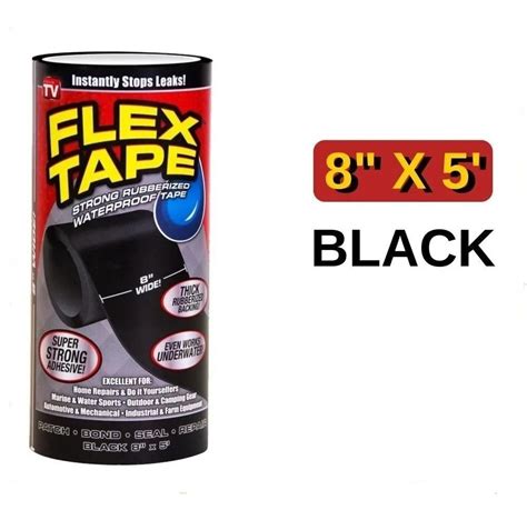 Flex Tape Cintas Adhesivas Caucho Parche Fugas De Agua 20cm MercadoLibre