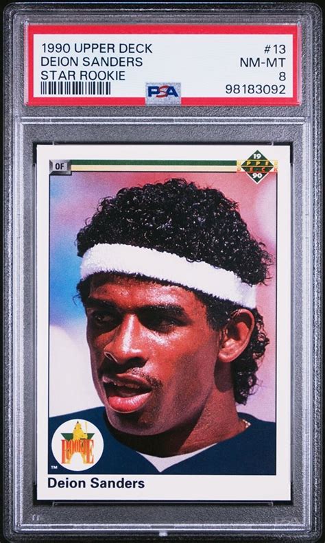 Auction Prices Realized Baseball Cards 1990 Upper Deck Deion Sanders