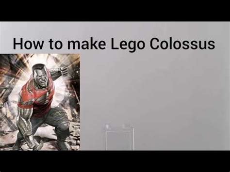 How To Make Lego Colossus Youtube