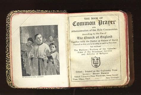 THE BOOK OF COMMON PRAYER bound with HYMNS ANCIENT AND MODERN by ...