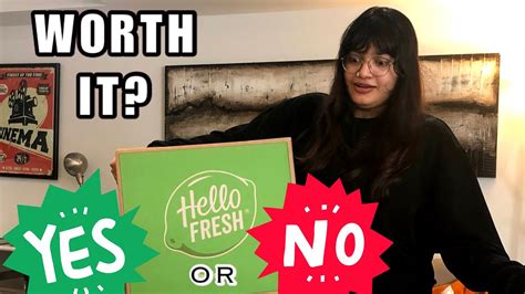 What S Inside My Hello Fresh Box Unboxing YouTube