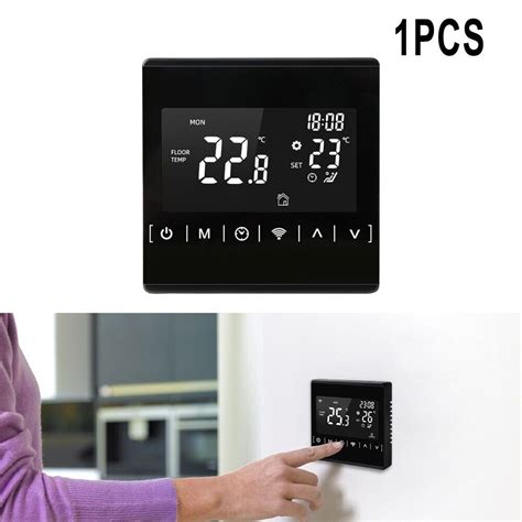 Thermostat Contr Leur Cach Installation Lectrique Chauffage Eau Gaz