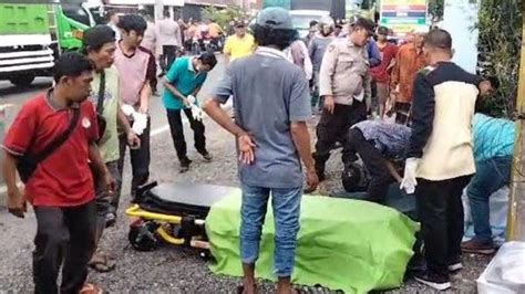 Kronologi Kecelakaan Maut Pengendara Motor Tewas Saat Hendak Menyalip