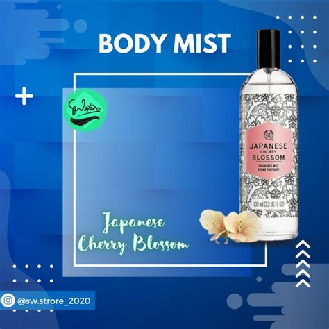 Jual ORIGINAL The Body Shop Bodymist Body Mist Japanese Cherry Blossom