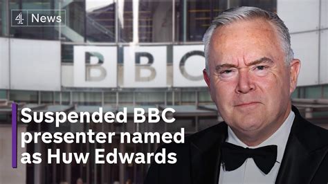 Huw Edwards Named As ‘sex Picture Scandal Bbc Presenter By Wife Youtube