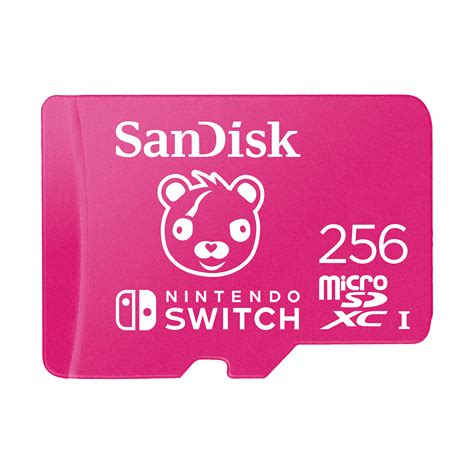 SanDisk 256GB microSDXC Memory Card for Nintendo Switch - SDSQXAO-256G ...