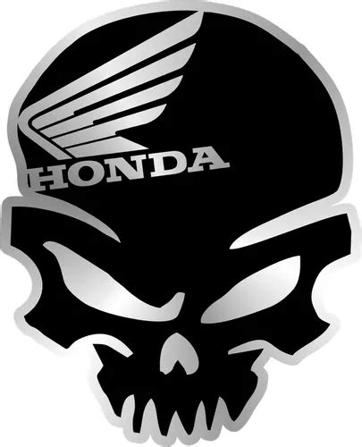 Calcomania Sticker Honda Calavera Skull Efx Moto Auto Ss