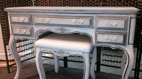 Desk Painted In Frenchic Chalk Paint Colour Wash Colour Layering