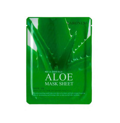 Üz üçün Parça Maskası Baroness Aloe Mask Sheet Aloe Vera Ilə Qiymeti