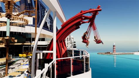 MSC Cruises Debuts 'Cliffhanger,' A Unique Over-Water Swing Ride, on ...