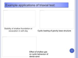 TRIAXIAL TEST STRESS STRAIN CONTROLLED Pptx